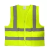 Reflective Vest with Zip & ID Pouch