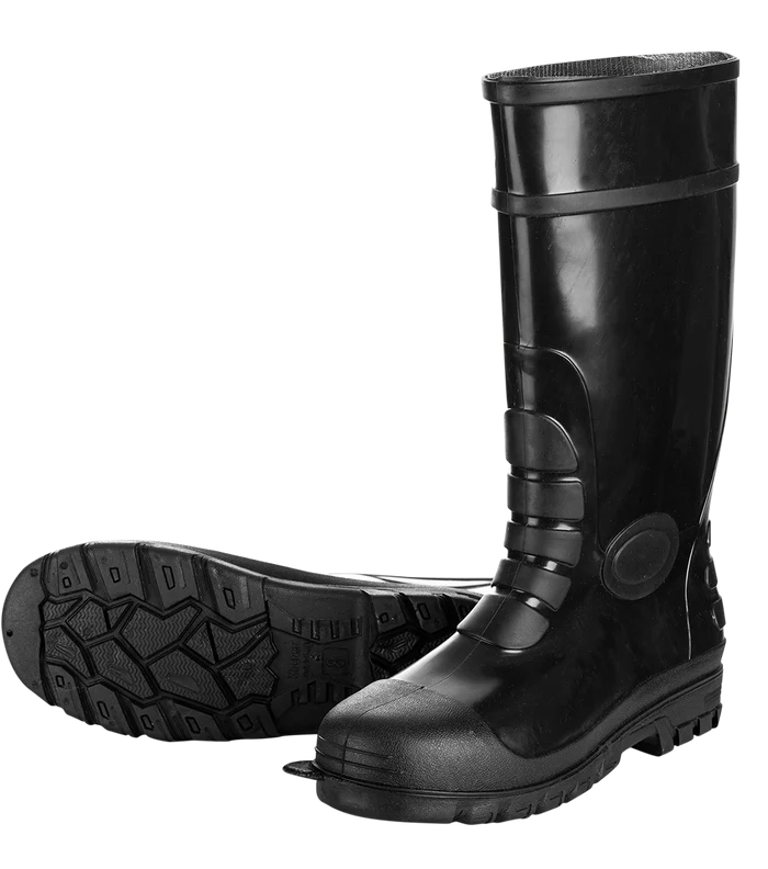 Black Gumboot - Steel Toe Cap Black Gumboot - Steel Toe Cap