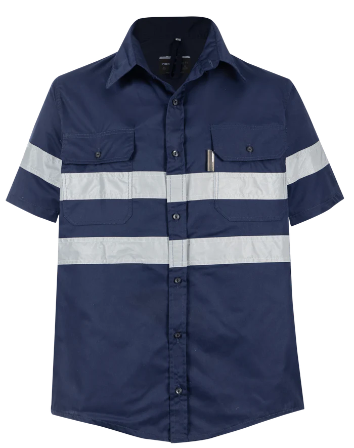 Reflective Shirt Short Sleeve - 100% Cotton Reflective Shirt Short Sleeve - 100% Cotton - Image 7