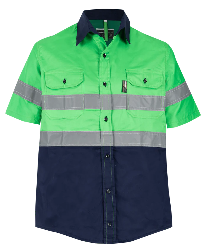 Reflective Shirt Short Sleeve - 100% Cotton Reflective Shirt Short Sleeve - 100% Cotton - Image 3