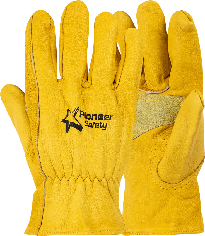Tough VIP Gold Grain Leather Gloves leather gloves
