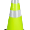 Traffic Cone - Soft PVC Lime