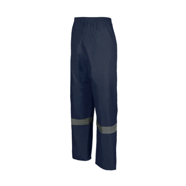 REBEL AquaSkin Rubberised Hi Viz Navy Reflective Rainsuit REBEL AquaSkin Rubberised Hi Viz Navy Reflective Rainsuit - Image 5