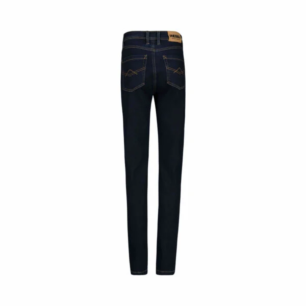 REBEL Ladies Workwear Jeans Dark Blue REBEL Ladies Workwear Jeans Dark Blue - Image 3