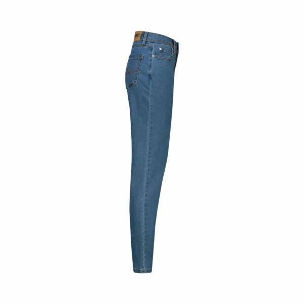 REBEL Ladies Workwear Jeans Mid Blue REBEL Ladies Workwear Jeans Mid Blue - Image 3