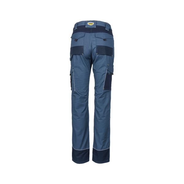 REBEL Ladies tech gear acid flame trousers airforce Blue REBEL Ladies tech gear acid flame trousers airforce Blue - Image 7