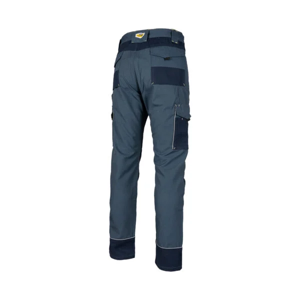 REBEL Men’s Tech Gear Acid Flame Trousers Air force Blue REBEL Men’s Tech Gear Acid Flame Trousers Air force Blue - Image 4
