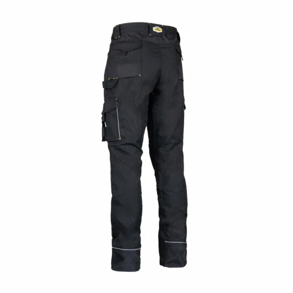 REBEL Ladies Tech Gear Trousers Raven Black REBEL Ladies Tech Gear Trousers Raven Black - Image 5