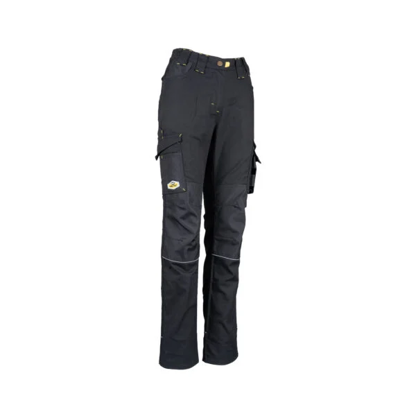 REBEL Ladies Tech Gear Trousers Raven Black REBEL Ladies Tech Gear Trousers Raven Black