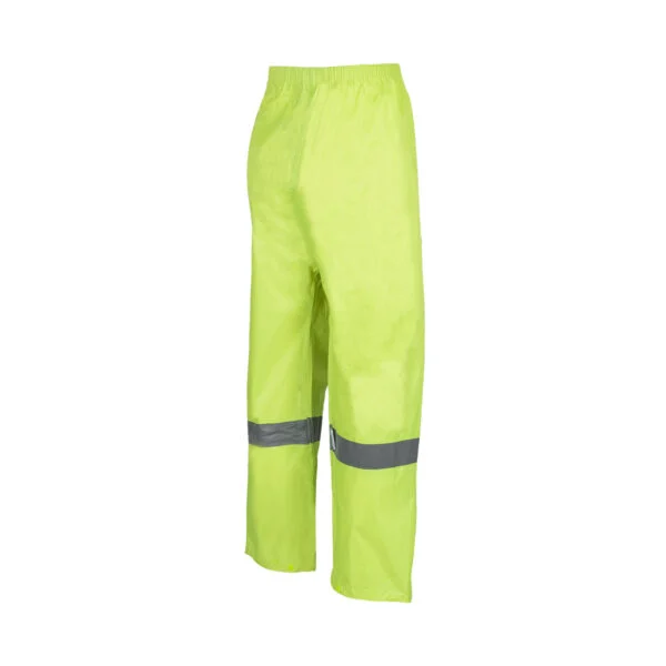 REBEL AquaSkin Rubberised Hi Viz Reflective Lime Rainsuit REBEL AquaSkin Rubberised Hi Viz Reflective Lime Rainsuit - Image 8
