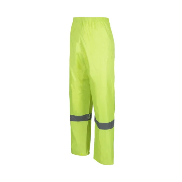 REBEL AquaSkin Rubberised Hi Viz Reflective Lime Rainsuit REBEL AquaSkin Rubberised Hi Viz Reflective Lime Rainsuit - Image 9