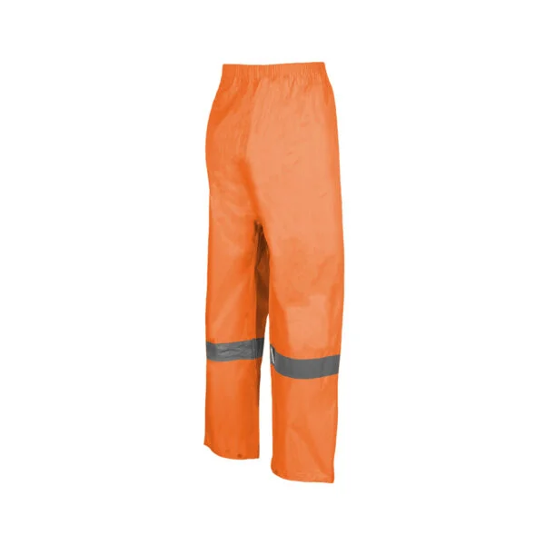 REBEL AquaSkin Rubberised Hi Viz Reflective Orange Rainsuit REBEL AquaSkin Rubberised Hi Viz Reflective Orange Rainsuit - Image 9