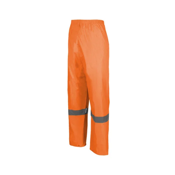 REBEL AquaSkin Rubberised Hi Viz Reflective Orange Rainsuit REBEL AquaSkin Rubberised Hi Viz Reflective Orange Rainsuit - Image 8