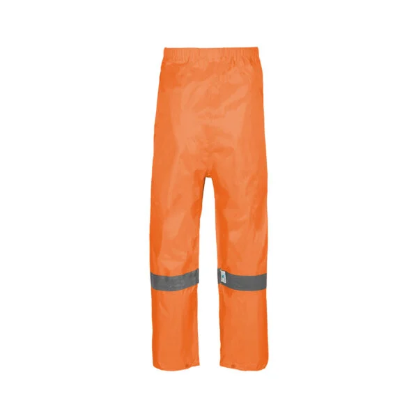 REBEL AquaSkin Rubberised Hi Viz Reflective Orange Rainsuit REBEL AquaSkin Rubberised Hi Viz Reflective Orange Rainsuit - Image 2