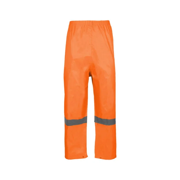 REBEL AquaSkin Rubberised Hi Viz Reflective Orange Rainsuit REBEL AquaSkin Rubberised Hi Viz Reflective Orange Rainsuit - Image 6