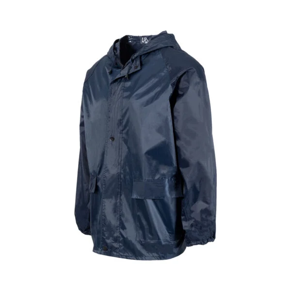 REBEL AquaSkin Rubberised Navy Rainsuit REBEL AquaSkin Rubberised Navy Rainsuit - Image 5