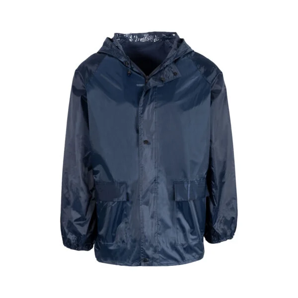 REBEL AquaSkin Rubberised Navy Rainsuit REBEL AquaSkin Rubberised Navy Rainsuit