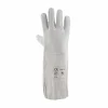 REBEL Tru Touch Chrome Leather Gloves Elbow Length