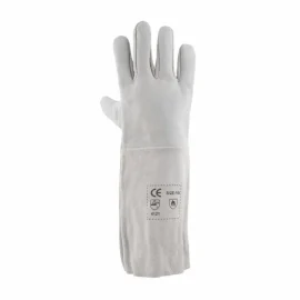REBEL Tru Touch Chrome Leather Gloves Elbow Length