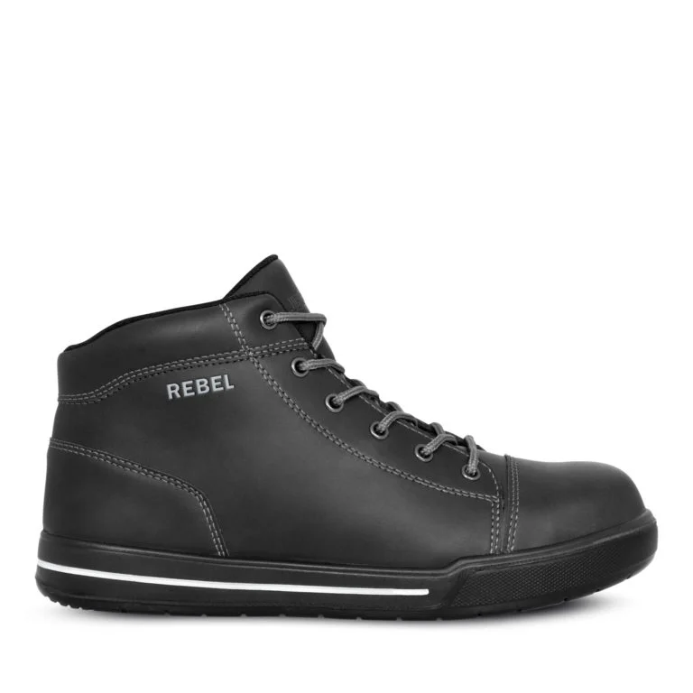 REBEL Hi Top Boot Black REBEL Hi Top Boot Black