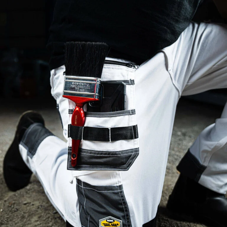 REBEL Men’s Tech Gear Trousers Arctic White REBEL Men’s Tech Gear Trousers Arctic White - Image 6
