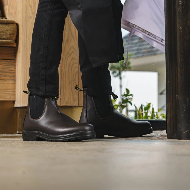 REBEL Urban Retro Classic Chelsea Boot Dark Brown REBEL Urban Retro Classic Chelsea Boot Dark Brown - Image 4
