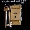 2 Lever Cupboard Locks – Imported (64mm) – Brass Plated (Includes 2 Keys)