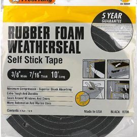 Rubber Foam Weatherseal