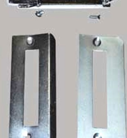 Door Fittings & Accessories – Striker Plates, Screws & Nuts (Steel/Zinc/Nickel Plated)