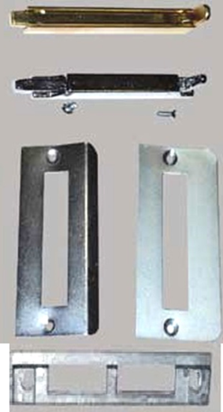 Door Fittings & Accessories – Striker Plates, Screws & Nuts (Steel/Zinc/Nickel Plated) Door Fittings & Accessories – Striker Plates, Screws & Nuts (Steel/Zinc/Nickel Plated)