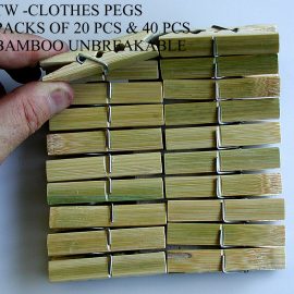 Clothes Pegs - Bamboo