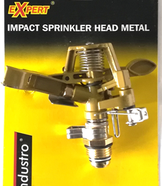 Impulse Sprinkler Heads (brass)