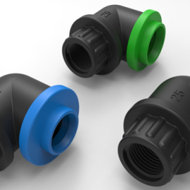 Irrigation Female Elbow Adaptor