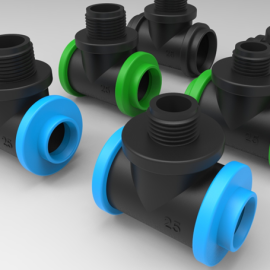 Irrigation Male Tees Adaptor