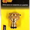 Tap Connectors With Adaptor (brass)