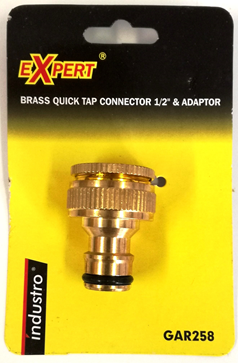 Tap Connectors With Adaptor (brass) Tap Connectors With Adaptor (brass)