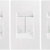 2 Way Lever switches & plate