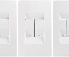 2 Way Lever switches & plate
