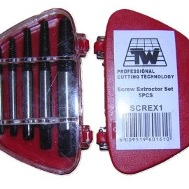 5 pce Screw Extractor set