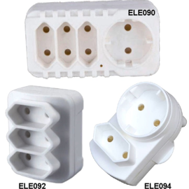 Assorted 2 pin plugs