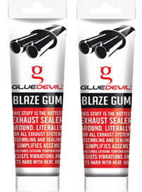 Blaze Gum Exhaust Sealer - Glue Devil