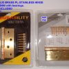 Butt Hinge Stainless Brass With Bearings