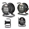 Double Plug Extension Reel