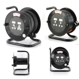 Double Plug Extension Reel
