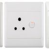 Electrical Sockets with Faceplate