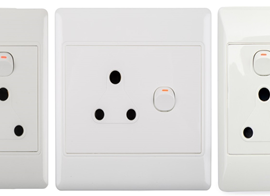 Electrical Sockets with Faceplate