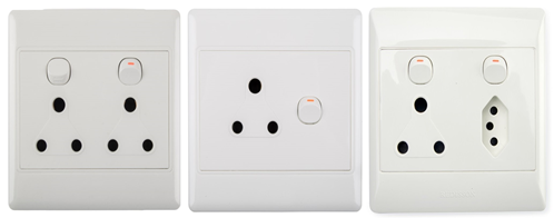 Electrical Sockets with Faceplate Electrical Sockets with Faceplate