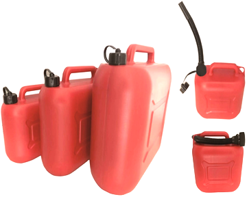 Jerry Can - Red HDPE Plastic Jerry Can - Red HDPE Plastic