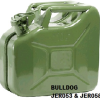Jerry Cans Metal - Bulldog type