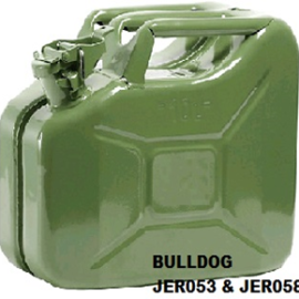 Jerry Cans Metal - Bulldog type